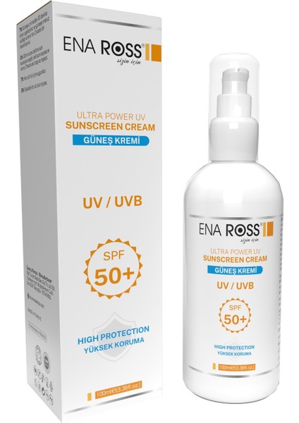 Ross Ultra Power Uv / Uvb Güneş Kremi 100ML