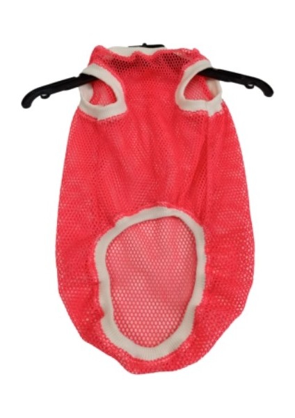 Pembe Delikli Kedi Köpek Kıyafeti Elbisesi