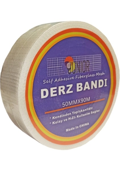 Yapışkanlı Alçıpan Bandı Derz Bandı 5 cm x 90 Metre