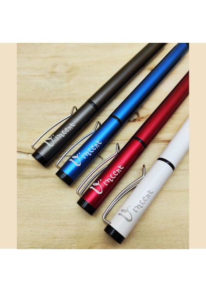 Vincent Van Gogh - Metal Tükenmez Roller Kalem Mod1 4 Renk Set