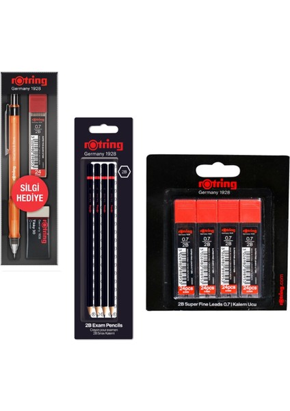 Visuclick Versatil Kalem Okul Seti Turuncu 0.7 mm RO-VK07