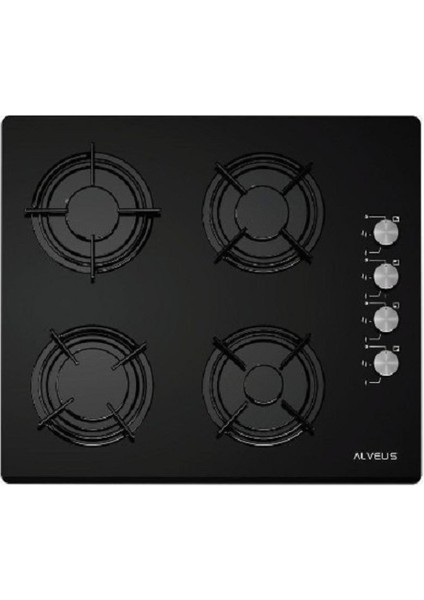 Siyah Ankastre Set(Soğutma Fanlı) F17PB-GLS640-MFA605 Siyah