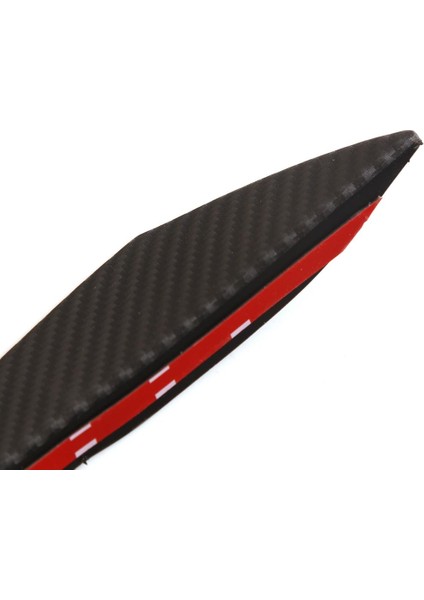 6x Ön Tampon Fin Vücut Dekor Spoiler Splitter Kiti Araba Suv Karbon Fiber Için (Yurt Dışından) modelleri