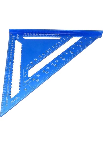 Üçgen Cetvel Inşaat Projeleri Için 30CM Aralık Okuma Üreticileri 12 Inç (Yurt Dışından)