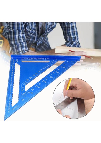 Üçgen Cetvel Inşaat Projeleri Için 30CM Aralık Okuma Üreticileri 12 Inç (Yurt Dışından) fırsatları
