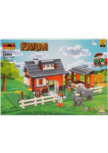 Parstek 28604 Sun Blx Çiftlik Set Çiftlik Evi 329 Parça