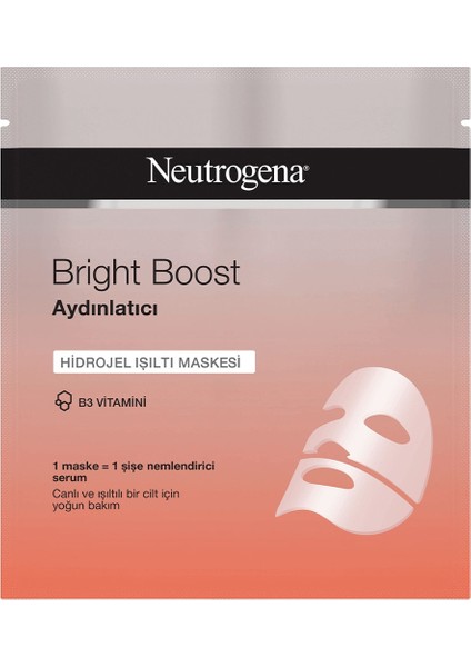 Bright Boost Hidrojel Işıltı Maske 30 Ml