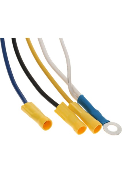 4 Pin Düz Ila 7 Pin Yuvarlak Araba Kamyon Rv Römork Kablolama Adaptörü Fiş Dönüştürücü (Yurt Dışından)