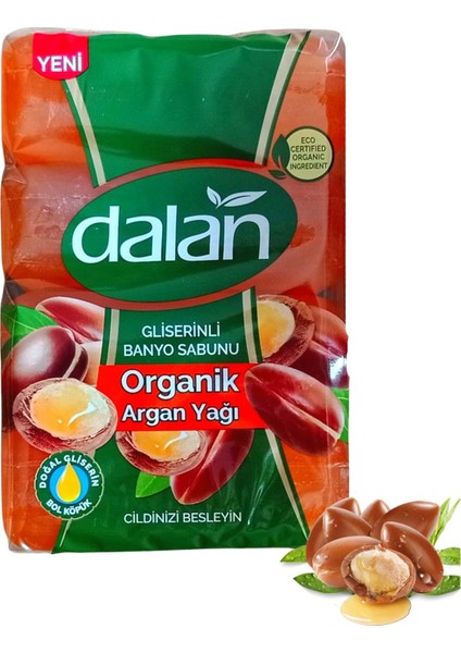Gliserinli Banyo Sabunu Argan Yağlı 4x150 Gr + Zeytin Yağlı 4x150gr Ikili Set