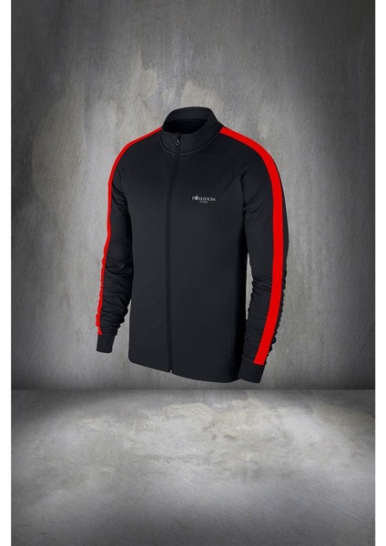 Büyük Beden Erkek Siyah Supra Penye Ter Yapmaz Nefes Alabilir Kumaş Eşofman Takımı Seti (4xl- 10XL)