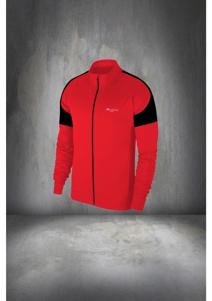 Büyük Beden Erkek Kırmızı Supra Penye Kumaş Fermuarlı Koşu ve Yürüyüş Seti (4xl- 10XL) fiyatları