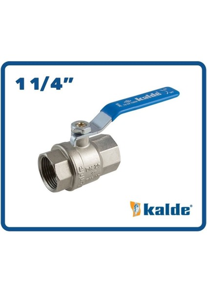 Küresel Vana 1 1/4'' PN25