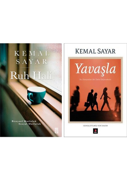 Ruh Hali - Yavaşla - 2 Kitap Set