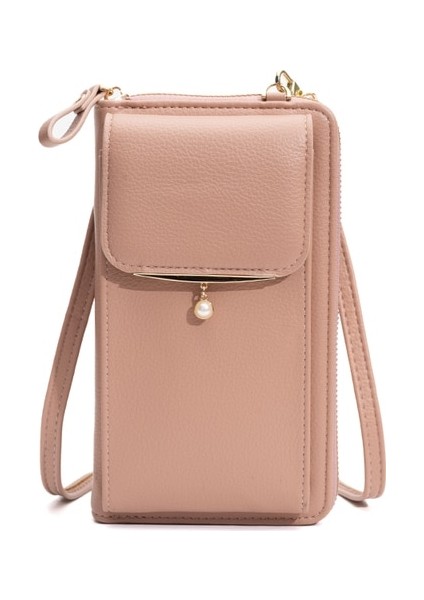 Moda Kadın Cep Telefonu Çantaları Küçük Crossbody Omuz Cüzdanı Pu Deri Kart Sahibinin Kadın Çanta (Yurt Dışından)