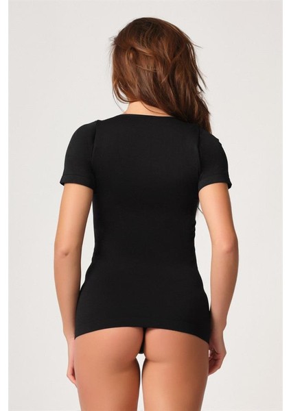 5004 Seamless Soft Yarım Kollu Atlet Siyah fiyatları