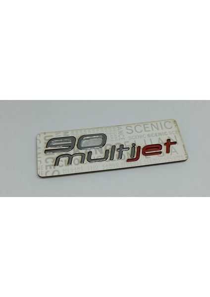 Multijet 90 Etiket Bagaj Yazısı