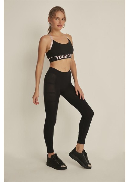 3800 Seamless Soft Tayt Siyah