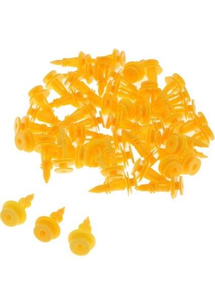 50X Bagaj Kapağı Klips Kapı Trim Panel Klipsi Squeegee 6502991 (Yurt Dışından)