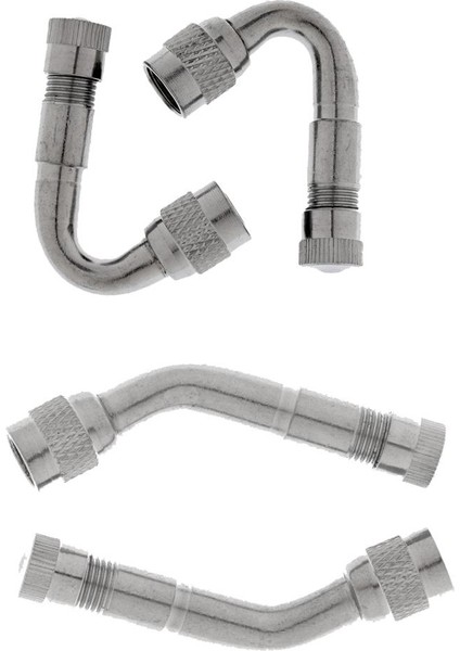 4'lü Lastik Valf Uzantısı 45+135 Derece Adaptör Araç Lastik Gövdeli Uzatıcılar (Yurt Dışından)