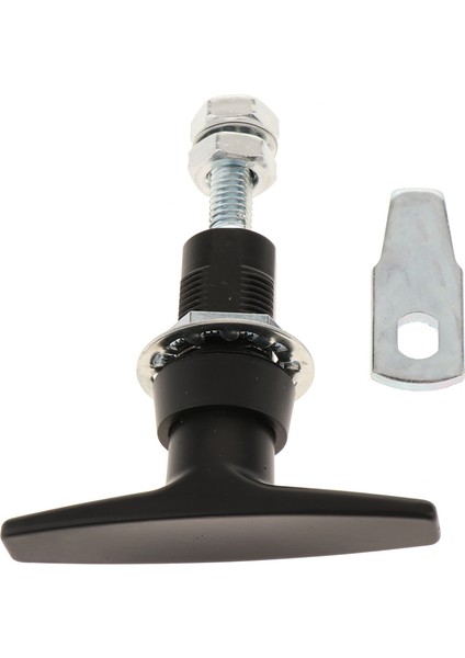 Römork Karavan Araç Kutusu Dolabı T-Handle Garaj Kapı Kilit Mandal 105X80 mm (Yurt Dışından)