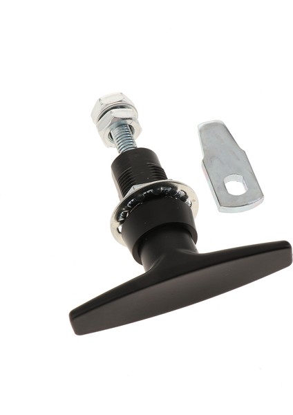 Römork Karavan Araç Kutusu Dolabı T-Handle Garaj Kapı Kilit Mandal 105X80 mm (Yurt Dışından)
