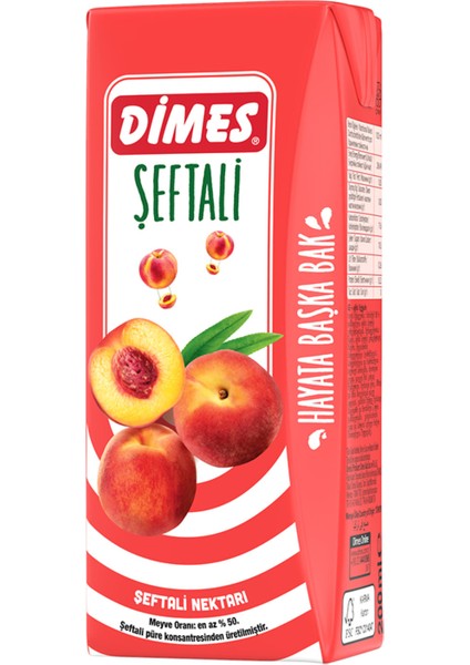 Meyve Suyu 200 ml Şeftali x 27 Adet