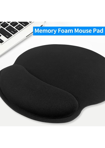 HuahaiAnti -Slip Office Oyun Mouse Pad - Siyah (Yurt Dışından)