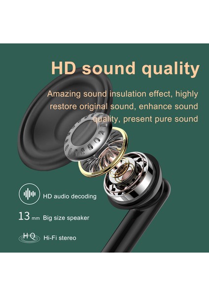 Bluetooth Kablosuz Kulaklıklar (Yurt Dışından)