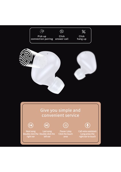 Bluetooth Kablosuz Kulaklıklar (Yurt Dışından)