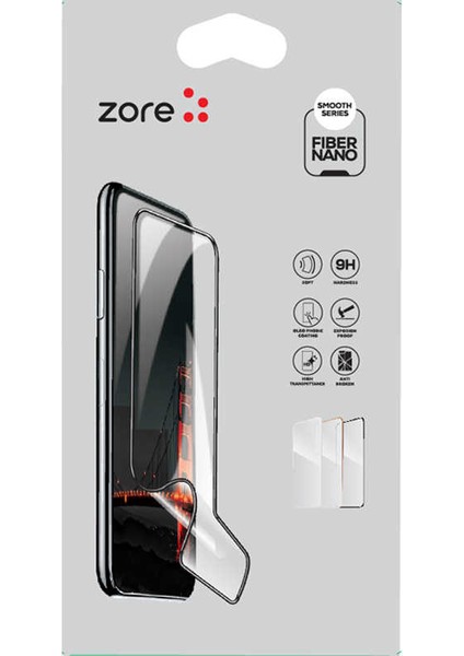 Apple iPhone 11 Pro Max Htstore Zore Fiber Nano Ekran Koruyucu