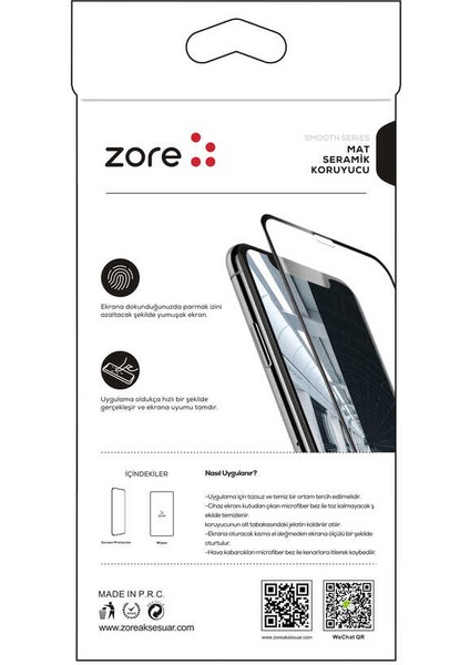 Xiaomi Redmi Note 8 Htstore Zore Mat Seramik Ekran Koruyucu