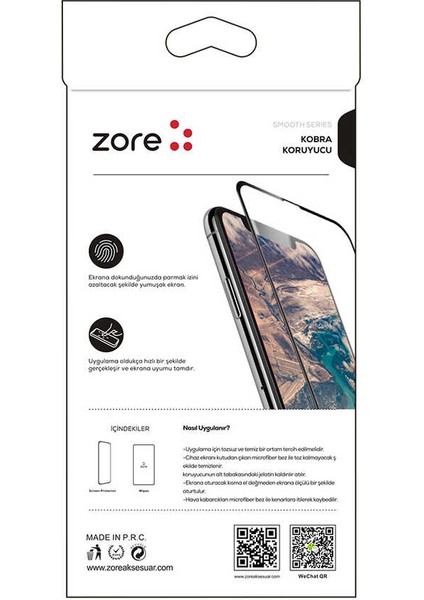 Xiaomi Redmi Note 9s Htstore Zore Kobra Ekran Koruyucu