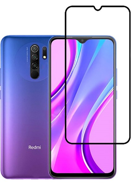 Xiaomi Redmi 9 Htstore Zore Kenarları Kırılmaya Dayanıklı Cam Ekran Koruyucu