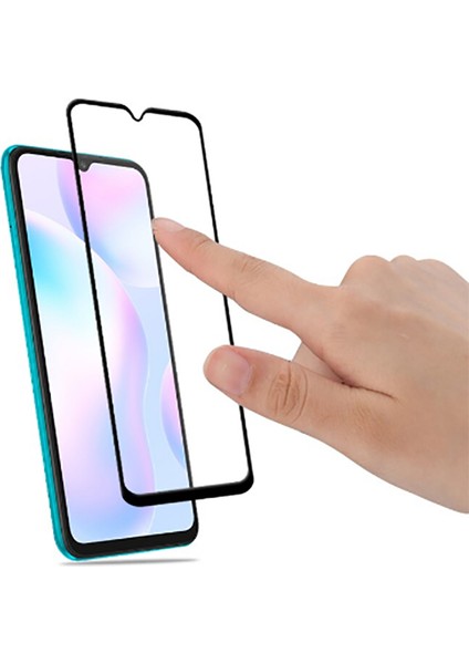 Xiaomi Redmi 9 Htstore Zore Kenarları Kırılmaya Dayanıklı Cam Ekran Koruyucu