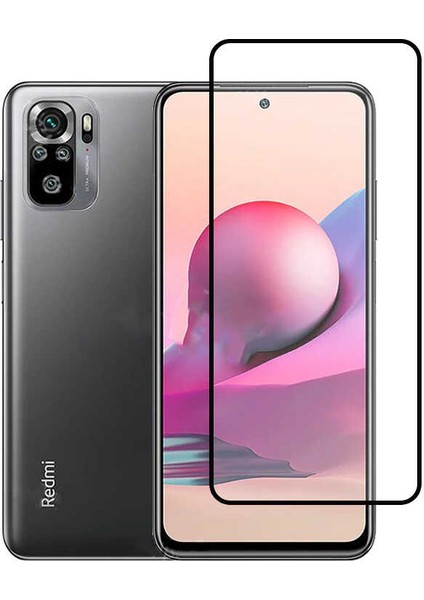 Xiaomi Redmi Note 10 Htstore Zore Kenarları Kırılmaya Dayanıklı Cam Ekran Koruyucu