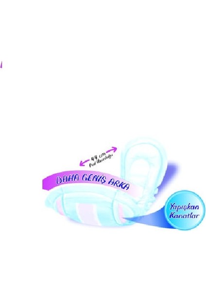 Large Yoğun Ekstra Büyük Mesane Pedi 50 Adet modelleri