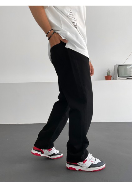 Siyah Boru Paça Pantolon GJ-15208/5174 indirimleri