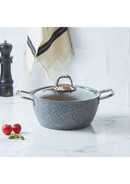 Vierno Bio Granit Tencere 24 cm