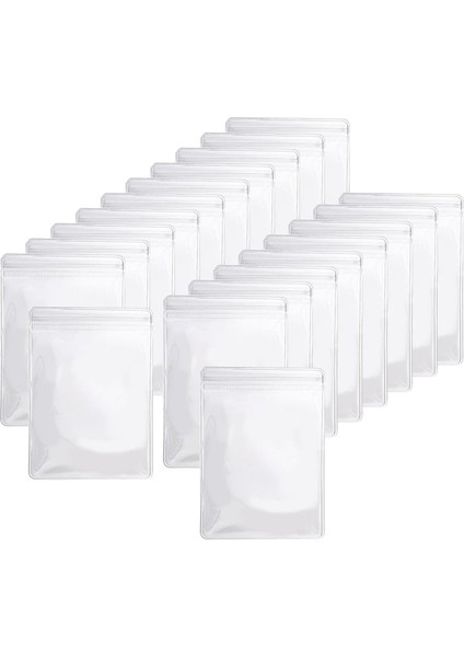 Mücevher Depolama Çantası Kutusu Anti Kesim Şeffaf Toz Geçirmez Küpe Için 20X S Torbalar (Yurt Dışından)