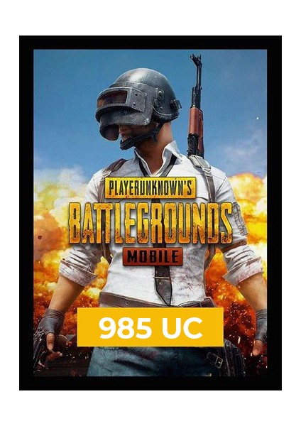 Pubg Mobile 985 Uc