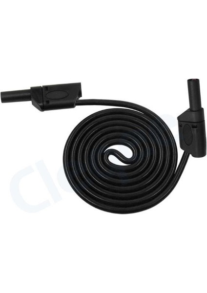 Test Kablosu Korumalı Tip Prop Uçlu 0,25 Metre Siyah