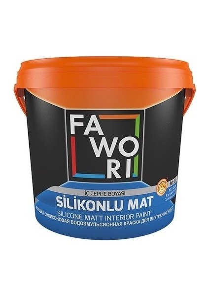 Filli Boya Fawori Silikonlu Mat Iç Cephe Boyası 15 Lt