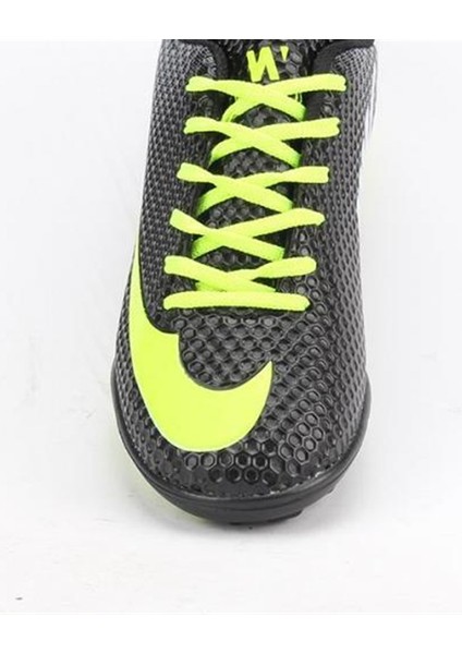 Siyah Halısaha Çim Erkek Futbol Spor Ayakkabı modelleri
