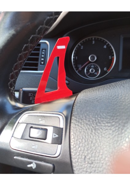 Universal F1 Kulakçık Paddle Shift Kırmızı Ultra Parlak