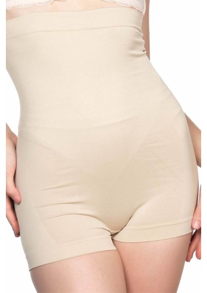 Yüksek Bel Boxer Kadın Korse 2047