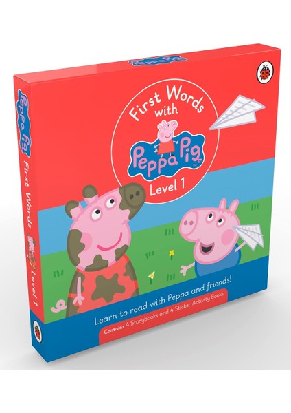 First Words With Peppa Level 1 Box Set