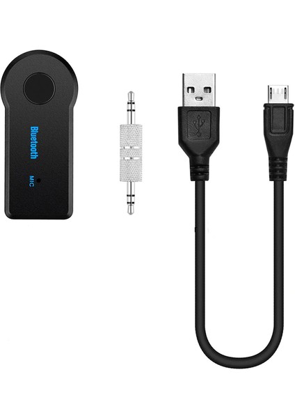 Universel Bluetooth Aux Kit Araç Bluetooth Huawei Samsun Xiaomi Iphone Huawei Uyumlu