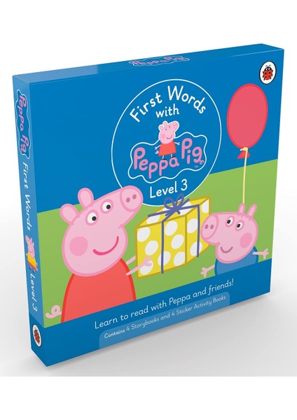 First Words With Peppa Level 3 Box Set