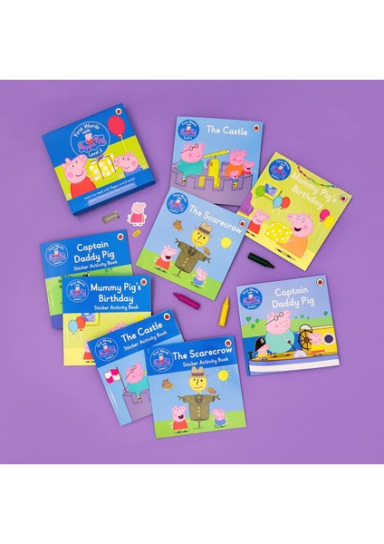 First Words With Peppa Level 3 Box Set