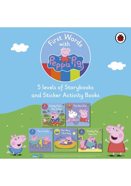 First Words With Peppa Level 4 Box Set